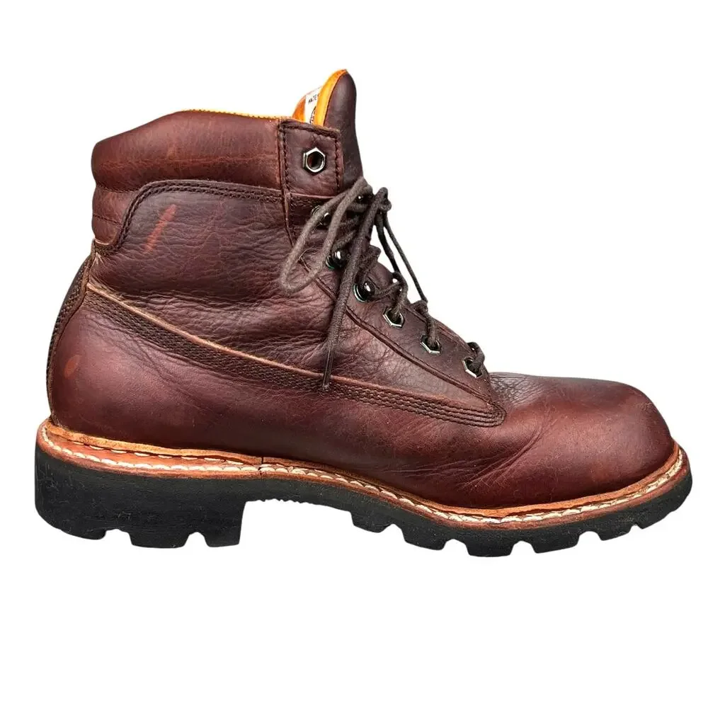 Chippewa Mens Briar Waterproof Insulated Brown Boots Size US 8.5 W